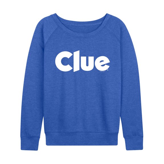 Clue - Clue Logo - Women's French Terry Long Sleeve Pullover
