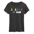 thumbnail image 1 of Clue - Game Pieces - Women's Short Sleeve Graphic T-Shirt, 1 of 4