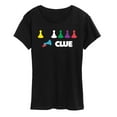 thumbnail image 1 of Clue - Game Pieces - Women's Short Sleeve Graphic T-Shirt, 1 of 4