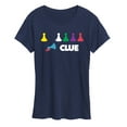 thumbnail image 1 of Clue - Game Pieces - Women's Short Sleeve Graphic T-Shirt, 1 of 4