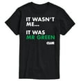 thumbnail image 1 of Clue - It Wasnt Me It Was Mr Green - Men's Short Sleeve T-Shirt, 1 of 4