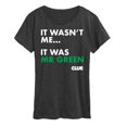 thumbnail image 1 of Clue - It Wasnt Me It Was Mr Green - Women's Short Sleeve Graphic T-Shirt, 1 of 4