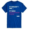 thumbnail image 1 of Clue - It Wasnt Me It Was Professor Plum - Men's Short Sleeve T-Shirt, 1 of 4