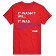 thumbnail image 1 of Clue - It Wasnt Me It Was Professor Plum - Men's Short Sleeve T-Shirt, 1 of 4