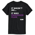 thumbnail image 1 of Clue - It Wasnt Me It Was Professor Plum - Men's Short Sleeve T-Shirt, 1 of 4