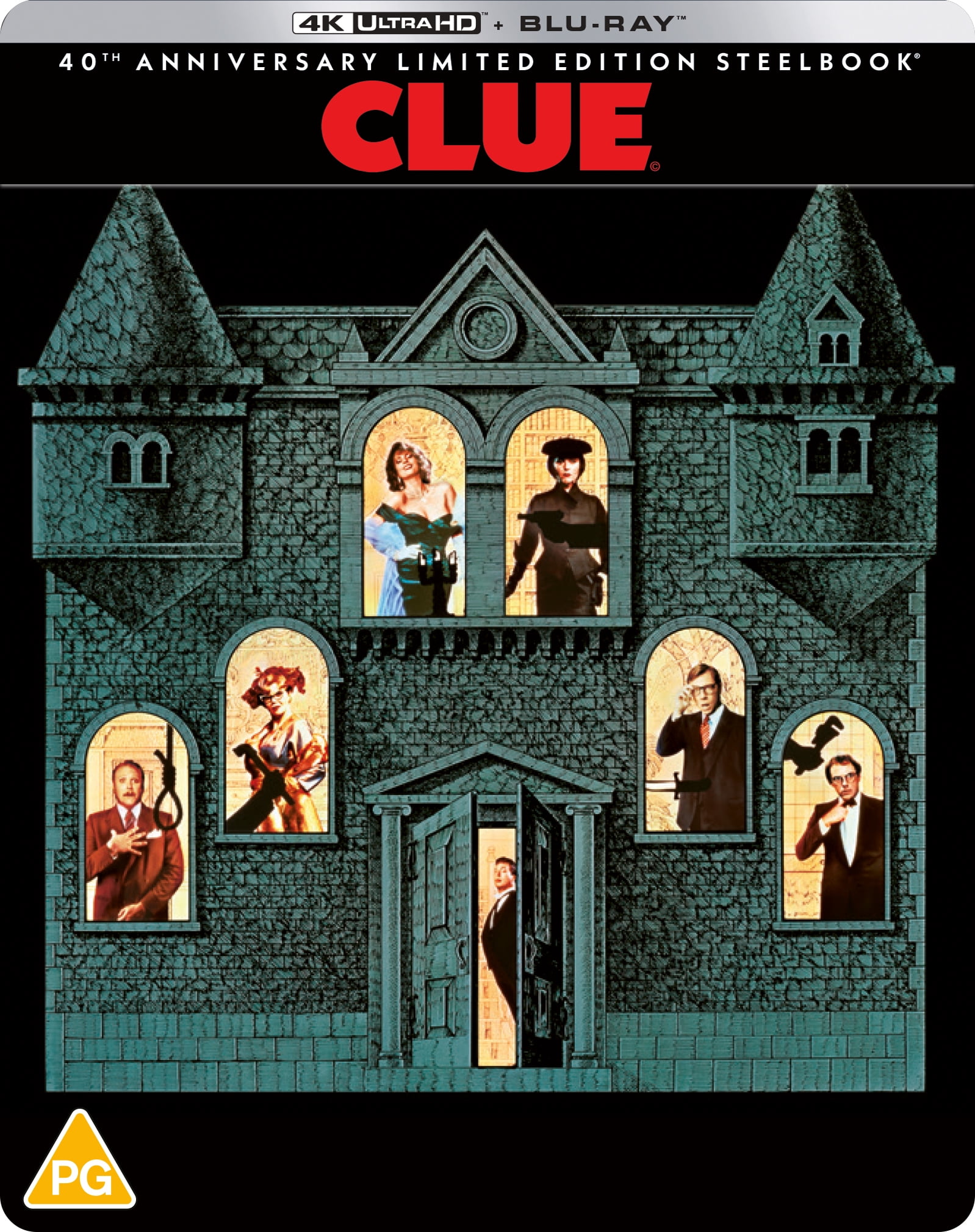 Clue Limited Edition 4K UHD Steelbook (4K Ultra HD) Christopher Lloyd Martin Mull Madeline Kahn