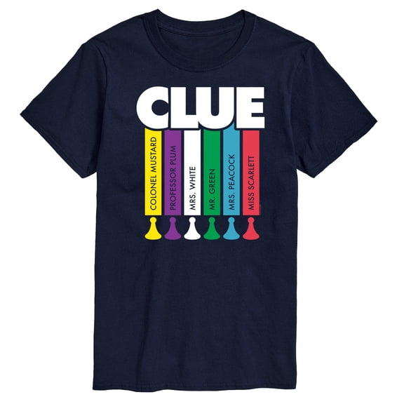 Clue - Logo Characters - Men's Short Sleeve T-Shirt