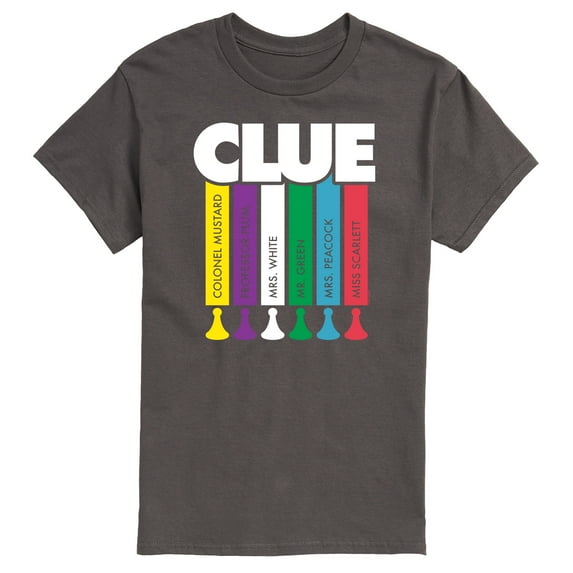 Clue - Logo Characters - Men's Short Sleeve T-Shirt