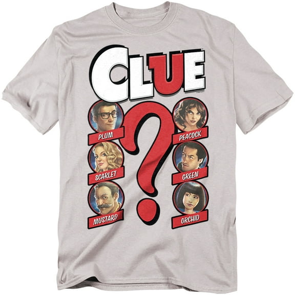 Clue T-Shirt Modern Whodunnit Unisex Graphic Tee For Men & Women