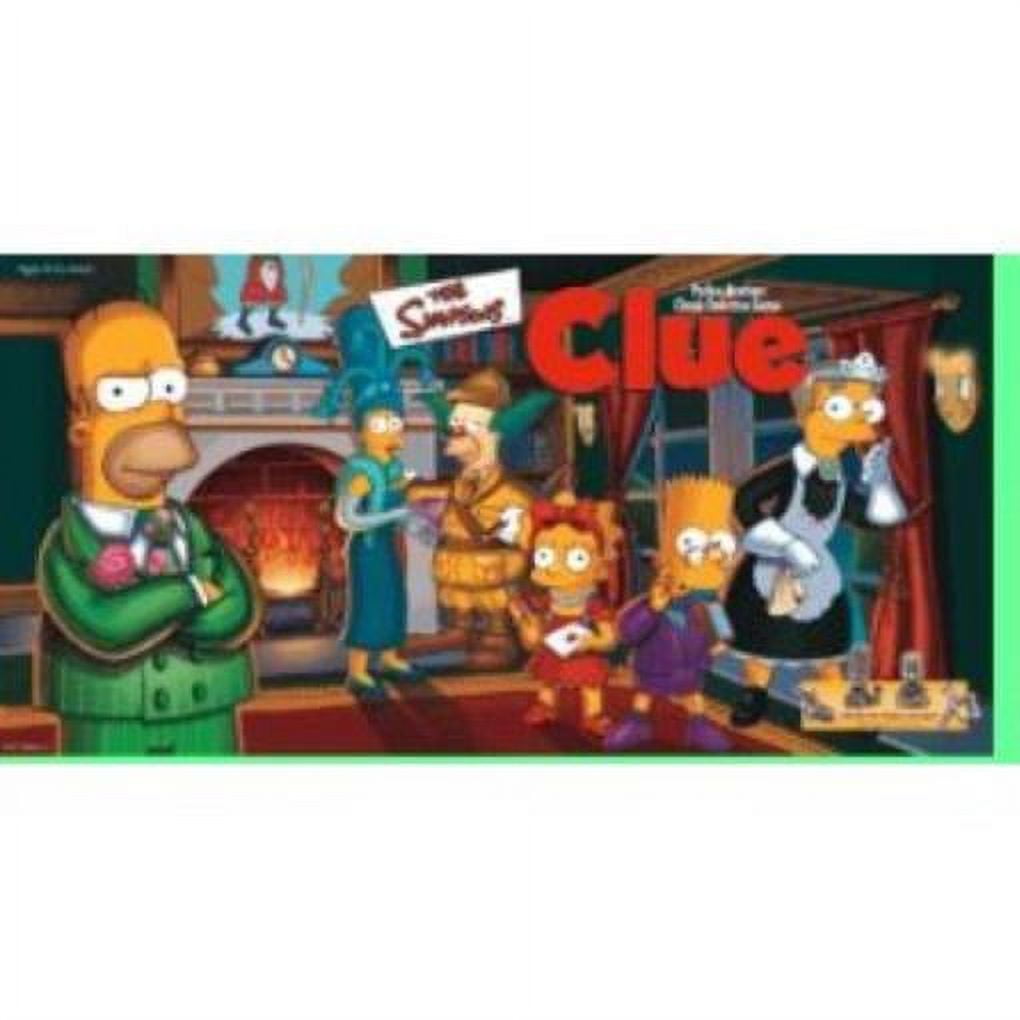 Clue The Simpsons Edition EX,NM Board Game, by USAopoly