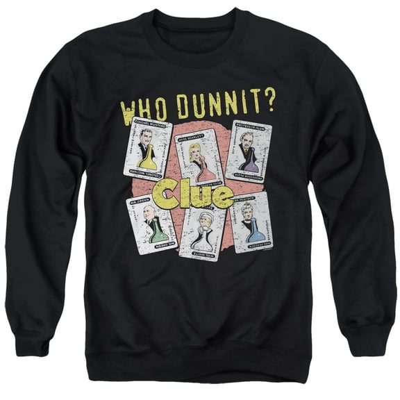 Clue - Who Dunnit - Crewneck Sweatshirt - Large