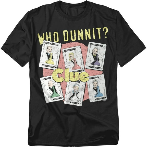 Clue - Who Dunnit - Short Sleeve Shirt - Medium