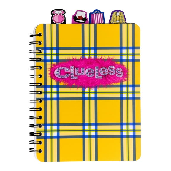 Clueless 4-Tab 80-Page Spiral Journal