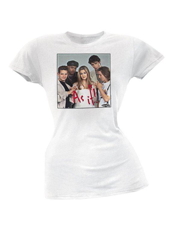 - As If Juniors T-Shirt - X-Large