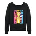 thumbnail image 1 of Clueless - Clueless Colorblock - Women's Lightweight French Terry Long Sleeve Shirt, 1 of 4