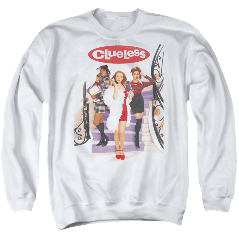 Clueless Clueless Poster Men s Crewneck Sweatshirt Walmart