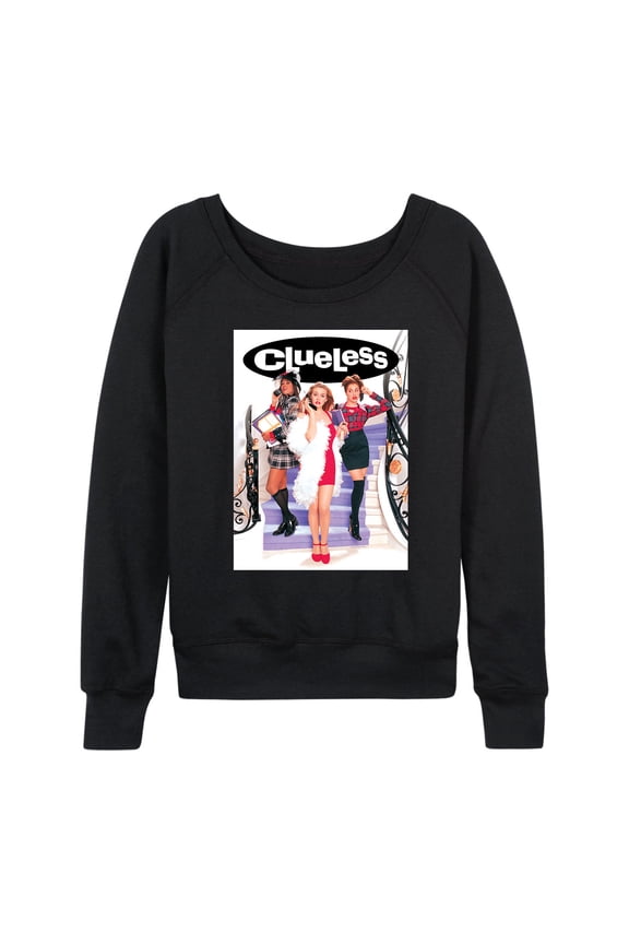 - Clueless Poster - Women's Lightweight French Terry Long Sleeve Shirt