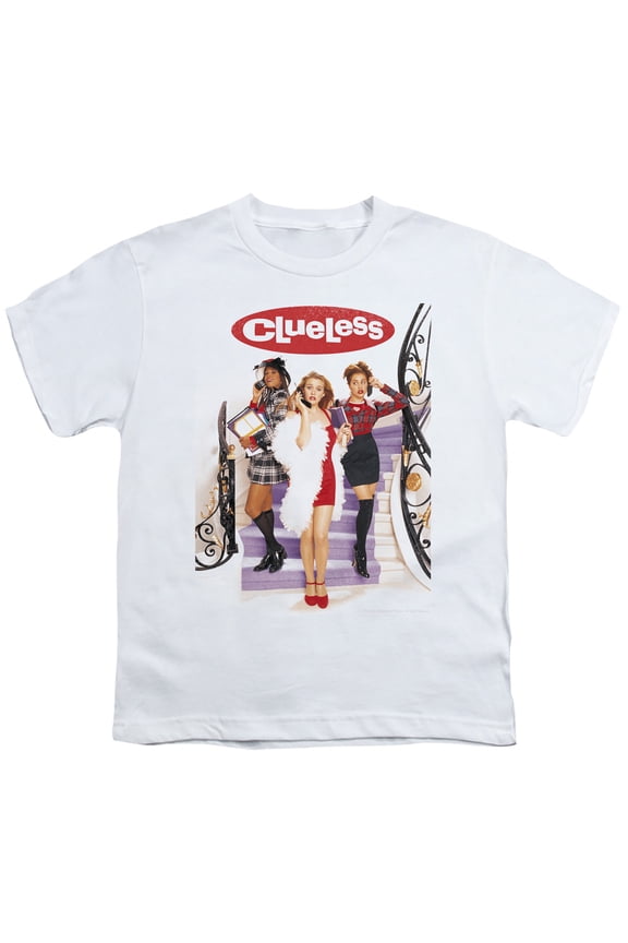Clueless Clueless Poster Youth 18/1 T-Shirt White