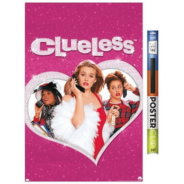 Clueless - Pink Wall Poster, 22.375" x 34"