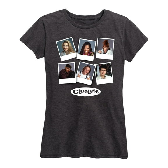 Clueless - Scattered Pictures Grid - Women's Short Sleeve Graphic T-Shirt
