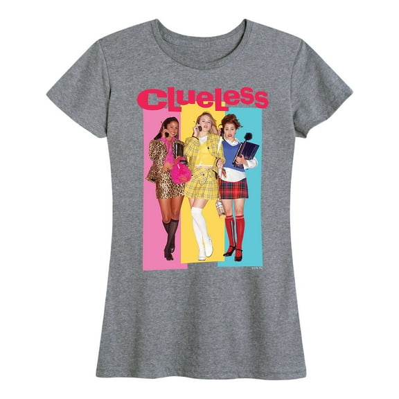 Clueless Stripes - Women's Short Sleeve Graphic T-Shirt