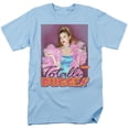 thumbnail image 1 of Clueless Totall T-Shirty Buggin Adult 18/1 T-Shirt Light Blue, 1 of 1
