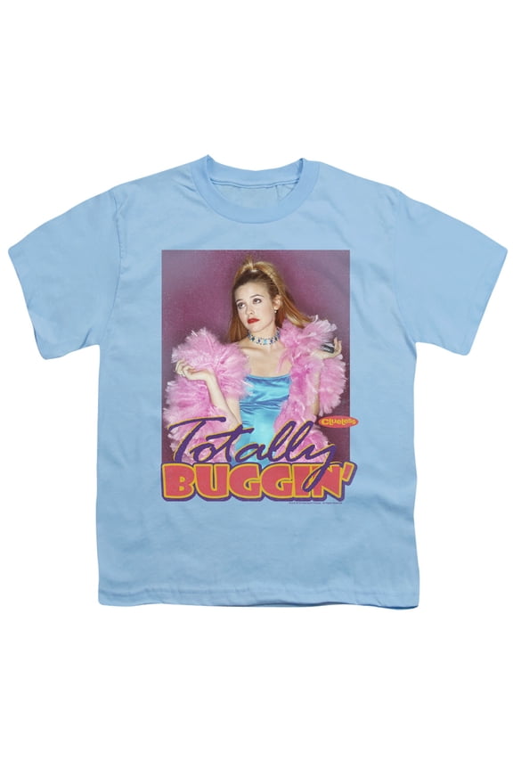 Clueless - Totally Buggin - Youth Short Sleeve Shirt - Medium