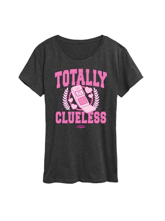 - Totally Clueless Women's Short Sleeve Graphic T-Shirt