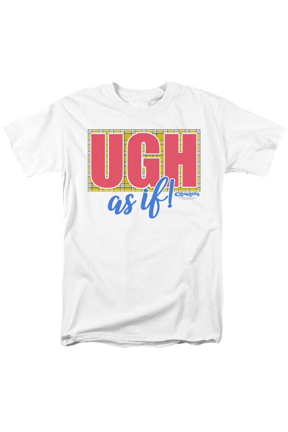 Clueless - Ugh As If - Short Sleeve Shirt - Medium
