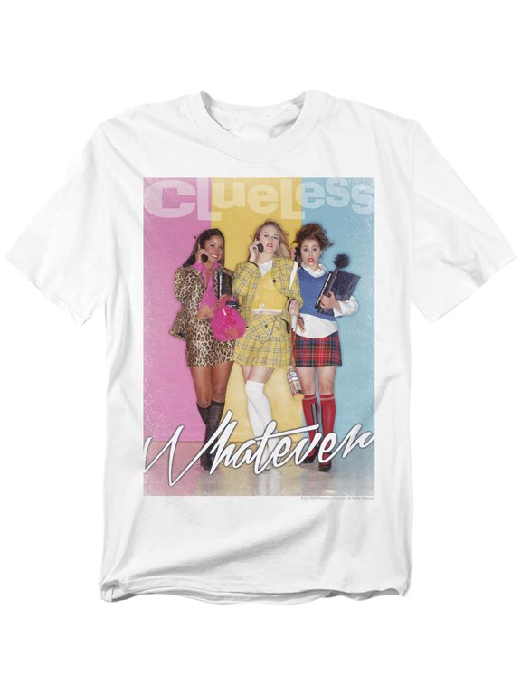 Clueless - Whatever - Adult Unisex Short Sleeve T-Shirt - White