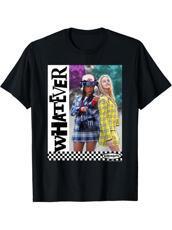 Clueless Whatever Checker T-Shirt