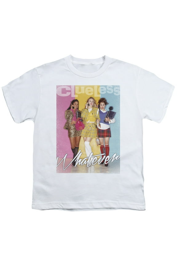 Clueless Whatever Youth 18/1 T-Shirt White