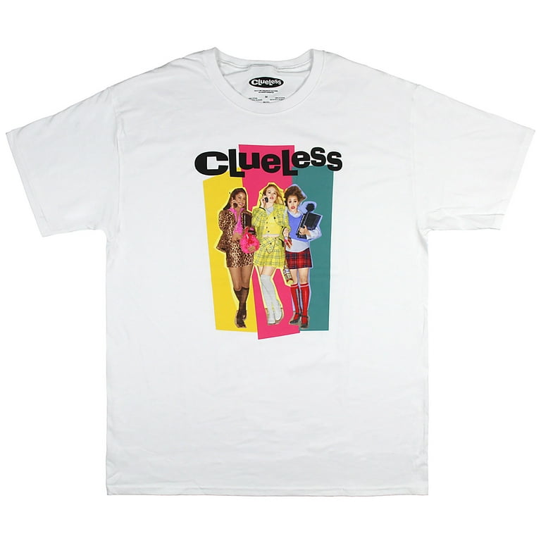 Clueless Womens Cher Tai Dionne Color Block Boyfriend Graphic
