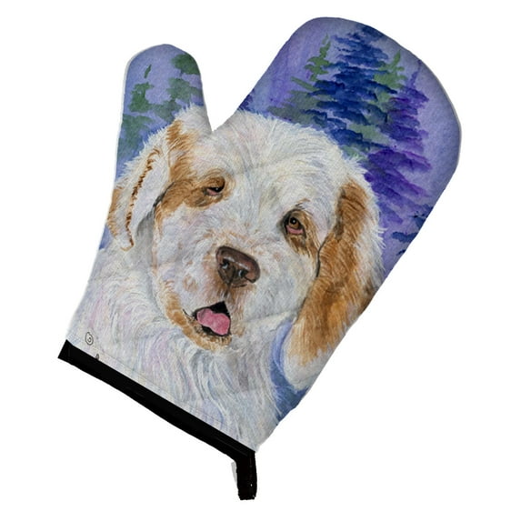 Clumber Spaniel Oven Mitt