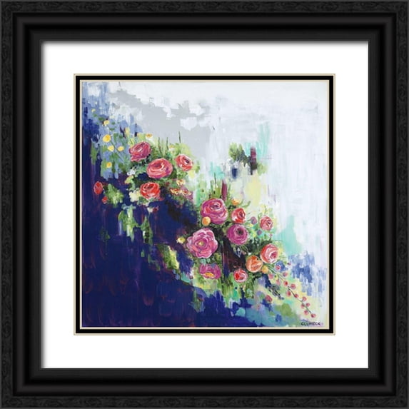 Clumeck, Alana 26x26 Black Ornate Wood Framed with Double Matting Museum Art Print Titled - The Dance