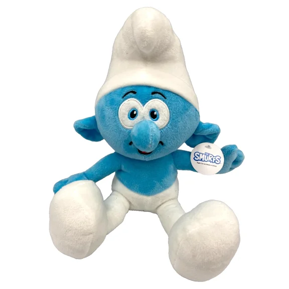 Clumsy Smurf 13 inch Smurfs Plush Toy Bean Bag
