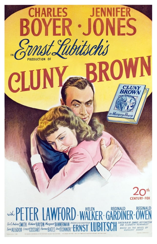 Cluny Brown Canvas Art - (24 x 36)