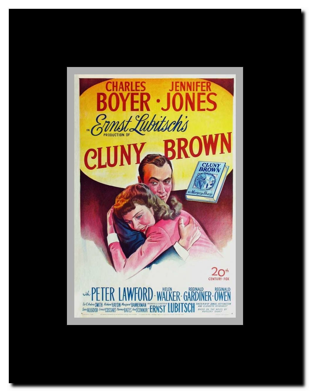 Cluny Brown Framed Movie Poster