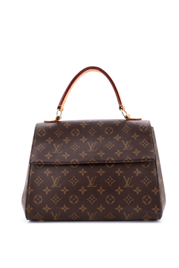 Pre-Owned Cluny Top Handle Bag Monogram Canvas MM By Rebag