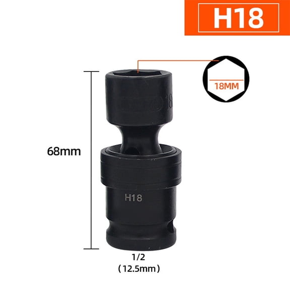 Clupup 1/2inch Joint Hex Socket Electric Wrench Adapter Pneumatic Air 12-24mm Herramientas Taladros Multimeter Navaja Metal Detector