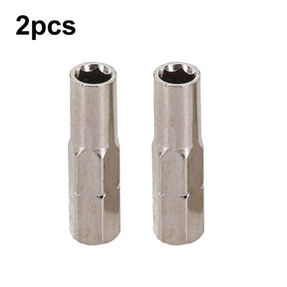 Clupup 1 4 Inch Bit Adapter Hex Shank Adapter Steel Material Standard Drive Tools 4mm Short Bits For 4mm Socket Driver