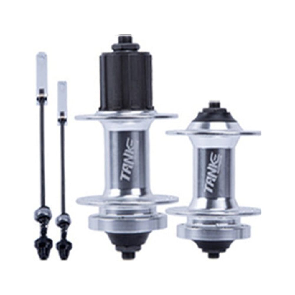 Clupup 1 Pair Bicycle Hubs MTB Bike QuickRelease Disc Brake Axle Hub