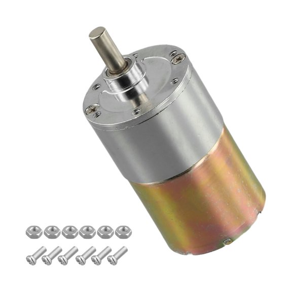 Clupup 1PCS DC Brush Motor High Torque Gearbox 12V 200RPM High Power Electric Gear For Vending Machines Automatic Control Equipment