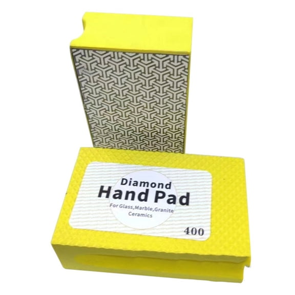 Clupup 1pc Grinding Block Hand Polishing Pads Diamond Abrasive Block Stone Marble Ceramic Tile Abrasive Sanding Disc Polisher Tools