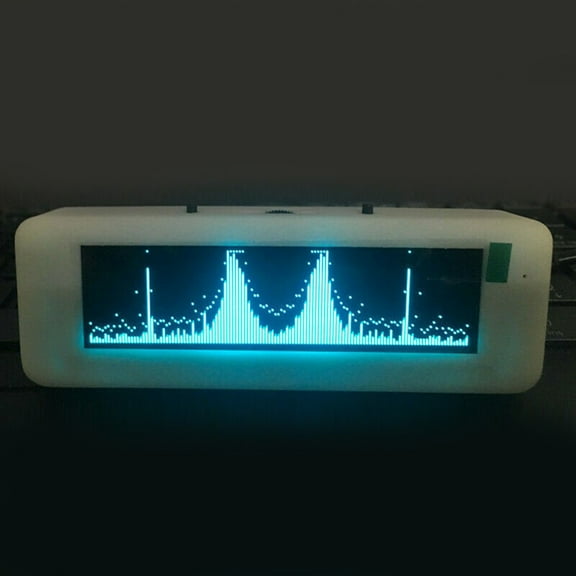 Clupup 3.12" for OLED Music Spectrum Display Analyzer Audio Level Indicator VU Meter