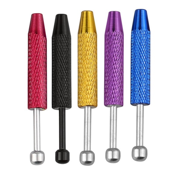 Clupup 5PCS Mini Grabber for Pen Stainless Steel 4-Claw Pick up Tool for IC Chips Tweezers