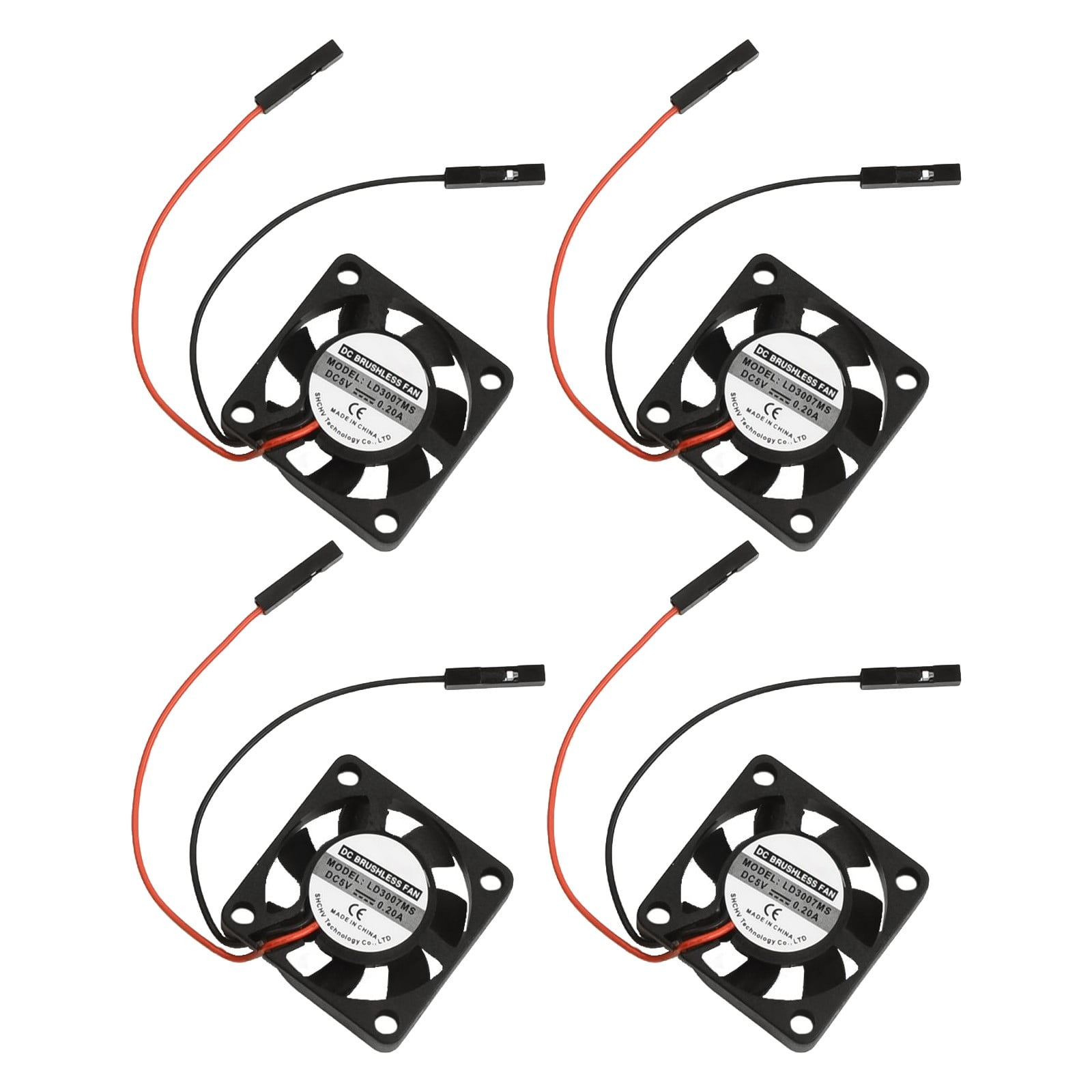 Clupup 5V Quiet Operation Cooling Fan Compatible with For Raspberry Pi ...