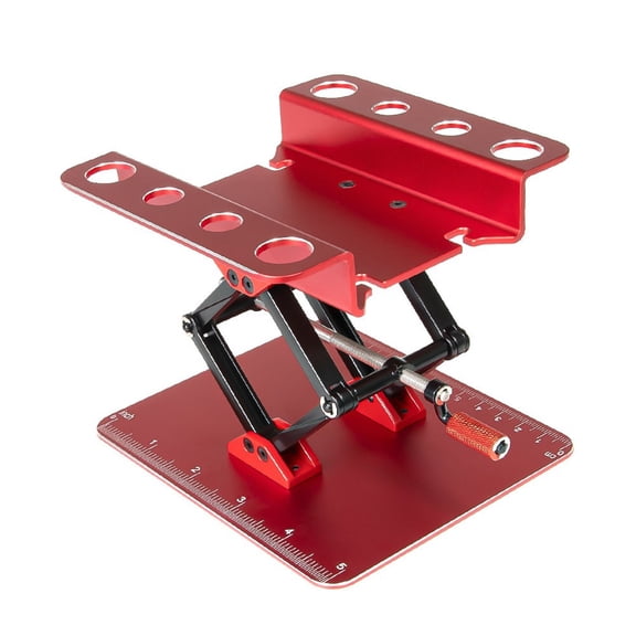 Clupup Adjustable Aluminum RC Car Work Stand:for Durable, Non-Slip & Rust-Resistant!