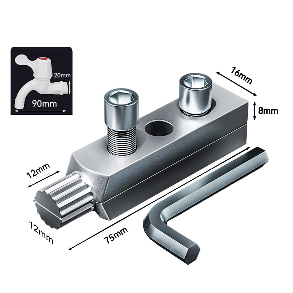 Clupup Dual-Headed Pipe Threader & Broken Wire Extractor: For 1/2inch ...