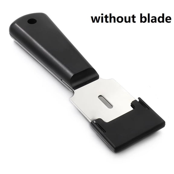 Clupup Leather Craft Cutter Stainless Steel Leather Cutter Tool Leather Shovel Replaceable Blade Cutter Patchwork Sewing Hand Tools